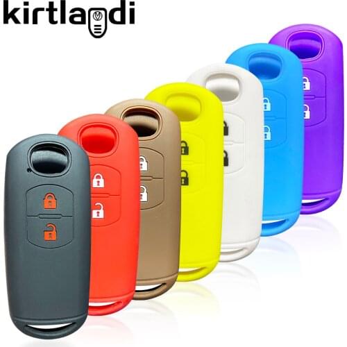 Silicone Key Holder Cover Case for Mazda 2 CX3 CX 5 CX4 CX7 CX8 Demio Sch5 CX-5 CX5 Accessories Keychain Car Key Case Keyless