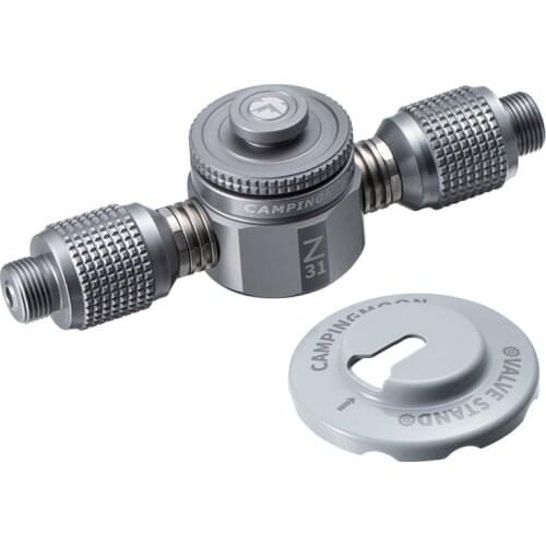 Aluminum Alloy Outdoor Camping Stove Propane Gas Canister Converter One Divides Into Three Outlet Nozzle Transfer Adaptor