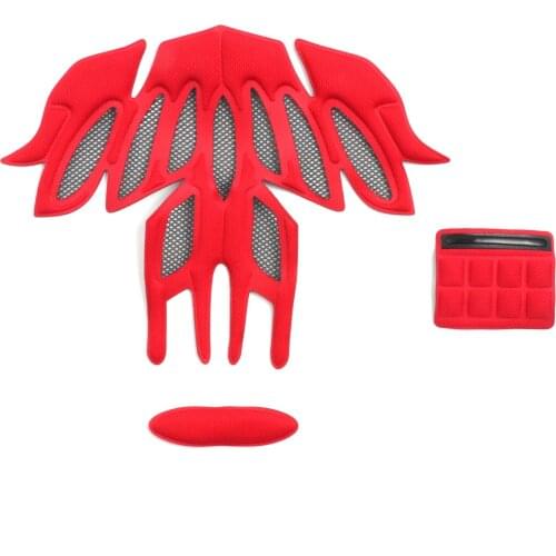 Helmet Inner Padding Net Foam Pads Kits Sealed Sponge Protective Lining Protection Liner for Outdoor Sports Cycling Bike Riding