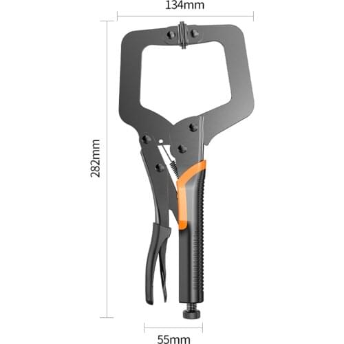 Woodworking Face Clamp C Clamp 90 Degree Right Angle Clamp Pocket Hole Clamp for Pocket Hole Joinery Woodworking Tools