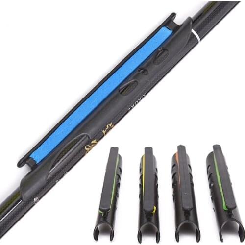 10pcs/Lot EVA Plastic Fishing Coiling Plate Clip On Rod Fishing Line Holder Lines Winding Plate Tackle Accessories Tools