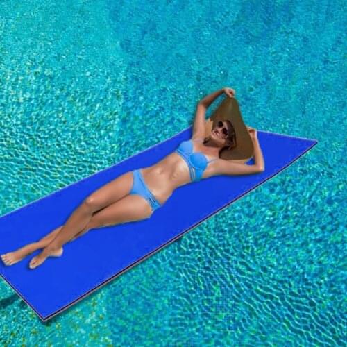 2/3 Layer Anti-tear XPE Foam Swimming Pool Floating Pad Water Blanket Durable For Water Entertainment Picnic Mat Pool Accessorie