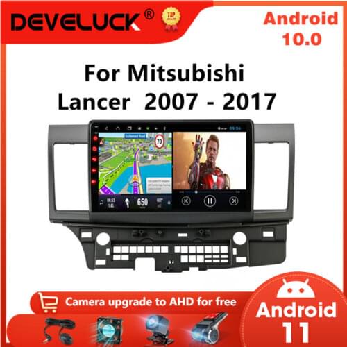 Android 10 Car Radio Wifi 4G Net For Mitsubishi Lancer 10 CY 2007 - 2017 Multimedia Video Player 2 din Navigation GPS Stereo DVD