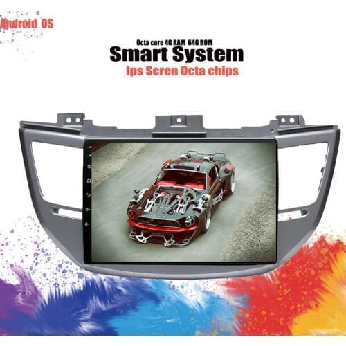 6G+128G Octa 8 core android 10.0 car dvd for Hyundai Tucson/IX35 2016 2017 2018 multimedia car radio gps navigation System