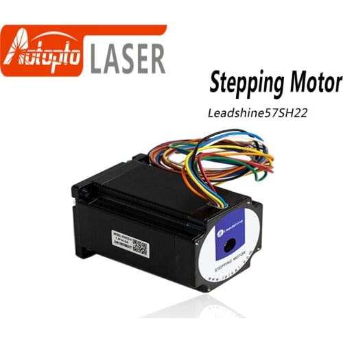 Leadshine 2 phase Stepper Motor 57HS22 NEMA23 5.6A Length 81mm Shaft 8mm