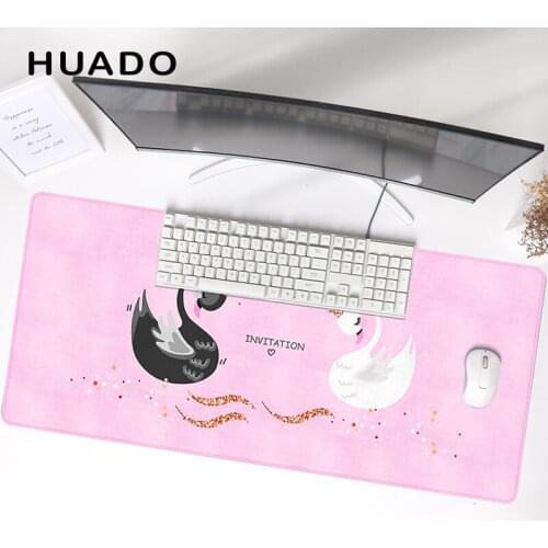 Computer Mouse Pad Non Slip Rubber Bottom 90*40cm Large Size Mouse Mat Decorate Your Desk Fit for Gamer/Home/Office