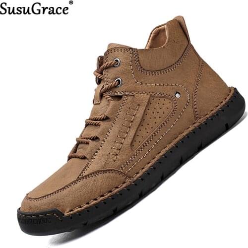 Мужские классические ботинки Susugrace China At AliExpress