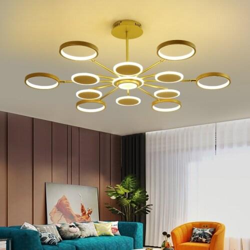 Led Ceiling Chandelier Lights for Living Room Bedroom Modern Led Chandelier Lighting Fixtures Indoor Lighting Home Decor Lamps