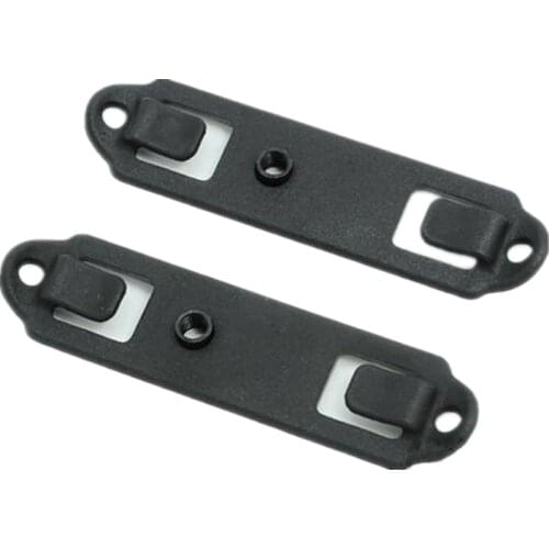 Tactical belt parts WEAPONLINK MOLLE TYPE Aluminum with the stud and the receiver black DE