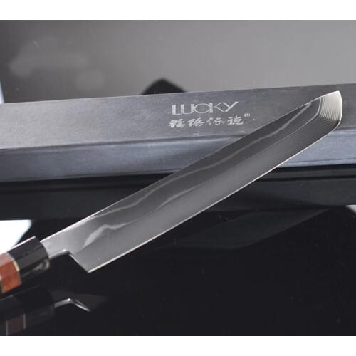 27cm Japan Sashimi Knife Japanese Damascus VG10 Steel Ebony Wood Handle Salmon Fish Fillet Sushi Kitchen Knife Cooking Tool3.2G