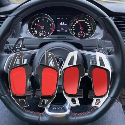 Metal Car Steering Wheel Paddle Extend Shifter Replacement For VW GOLF GTI R GTD GTE MK7 7 POLO GTI Scirocco 2014-2019