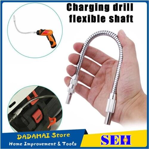 1pcs Hex Flexible Shaft Extension Drill Hex Flexible Shaft Impact Driver Ratchet Screwdriver Bits Extend Rod Extension Bar