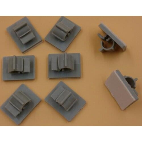 Free Shipping 1/4inch Pipe Fixed Seat Clip for Wire Cable PE Pipe Tubing Hose Water Tube Fitting Aquarium 20pcs/bag