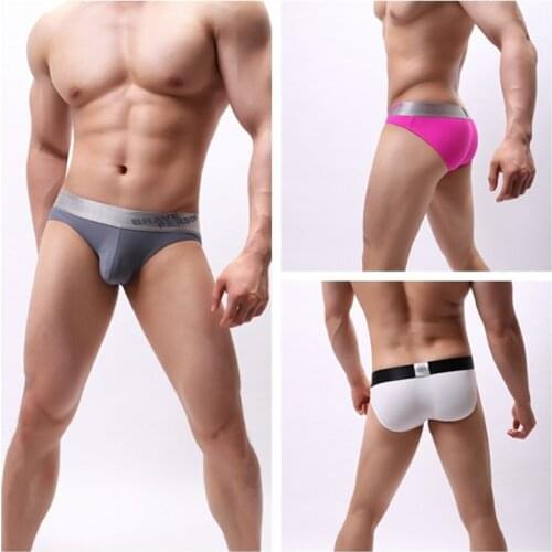 Brave Person Quick-drying underwear Man mesh underwear mens breathable briefs sexy Calzoncillos Sexy Hombre
