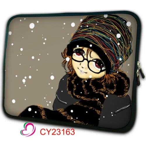 Lovely Girl Laptop Sleeve Cover For HP MacBook Air 11/Google Chromebook Case 11.6 10.1 15.6 15 13 12 10 14 17 10.1Laptop Bag