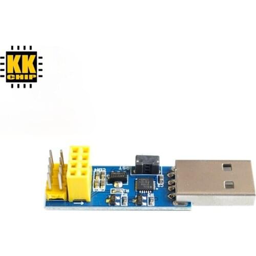 CP2104 USB to ESP8266 ESP-01/ESP-01S WIFI Module Adapter Download Debug Link Kit for Arduino IDE USB to ESP8266 ESP-01s DIY Kit