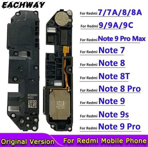 Loudspeaker For Xiaomi Redmi Note 8T Loud Speaker Buzzer Ringer Redmi 7 7A 8 8A 9 9A 9C 9T Note 8 9 9S 7 Pro Max 9T Flex Cable
