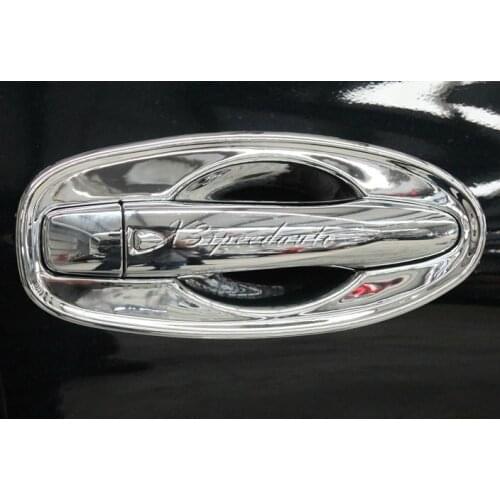 Chromed ABS Plastic Door handle Cover Bowl For Nissan X-Trail 2014