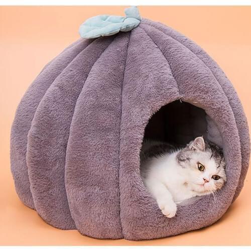 Kennel Pet Cat Bed Winter Warm Pet Cat Sleeping Nest Soft Pet Bed Mat House For Small Medium Large Dogs Cats S/M/L