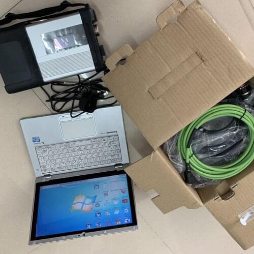 MB Star C5 2021 SD Connect C5 with newest software 2021.03v diagnostic tool mb star c5 ewa/X/DSA/DTS/Ve with cf-ax2 i5 8g Laptop