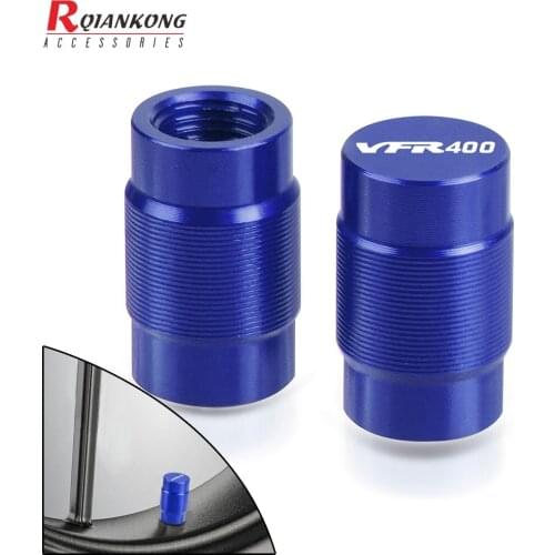 Motorcycle Air Port Cap Tire Rim Valve Wheel Stem Cap Moto Accessories Dustproof Cover For Honda VFR400 vfr400 nc30/K/R VFR 400R