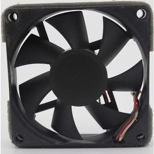 Original KDE1207PHVX 12V 2.9W 7CM 7015 3 line Santak cooling fan