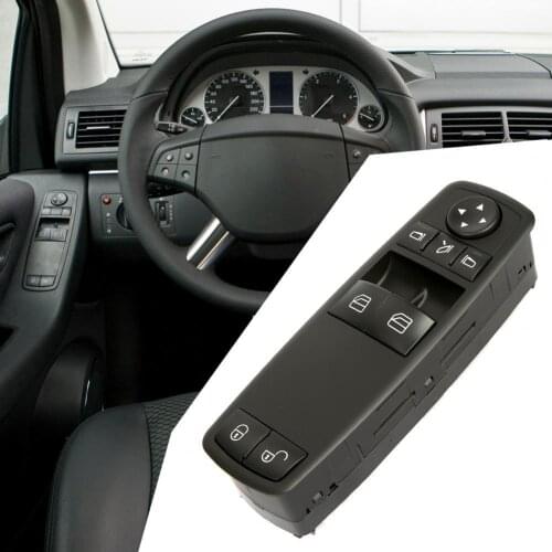 W169 A160 W245 B200 Window Switch High Durability Simple Operation Rearview Mirror Control Master Power Window Switch 1698206510