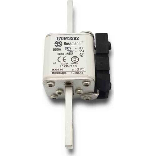 DC Fuse 170M3292 550A 690V power fuse hrc fuse link for Cable and Wire Protection