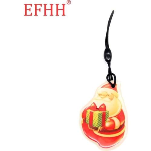 S50 1K 13.56Mhz UID Changeable NFC Rewritable Cartoon Waterproof Trinket Keyfob Keychain Tag RFID IC Card Fast Shipping 1pcs