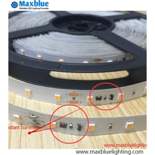 5M DC24V SMD2835 CRI>80Ra Constant Current LED Strip Light, 70 LEDs/m with Constant Current IC 10mm Width IP20 LED Tape