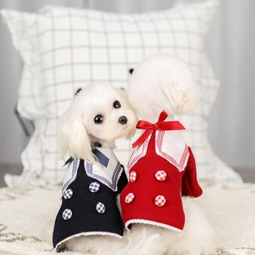 Cute Small Dog Hoodie Coat Spring Autumn Pet Clothes for Chihuahua Shih Tzu Sweatshirt Puppy Cat Pullover Dogs Pets Clothing