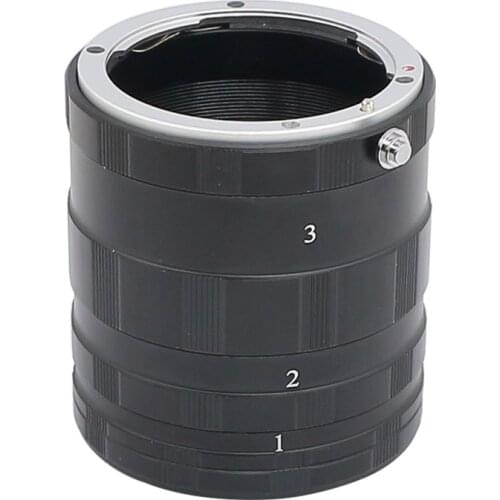 Extension Tube Macro Ring Adapter Camera Accessories For Nikon AI / Canon EOS / Fuji FX / SONY NEX Mount Camera Lens