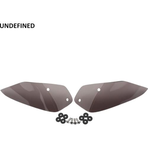 Windshield Side WindScreen Airflow Panel Wind Deflectors Smoke Clear Wind Cowls for BMW R1200GS Adventure ADV K51 2014-2016