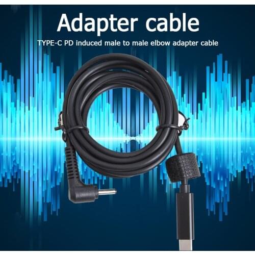 1.5m Type-C Fast Charging Cable Cord PD Male to Male Power Adapter Converter for Laptop Charger Notebook Power Supply Cable