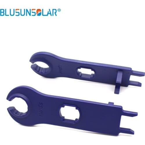 2 pair Solar Assembly Disassembly Unlock / Tightening / Latching Spanner Tool Connector Cable for Solar Connector