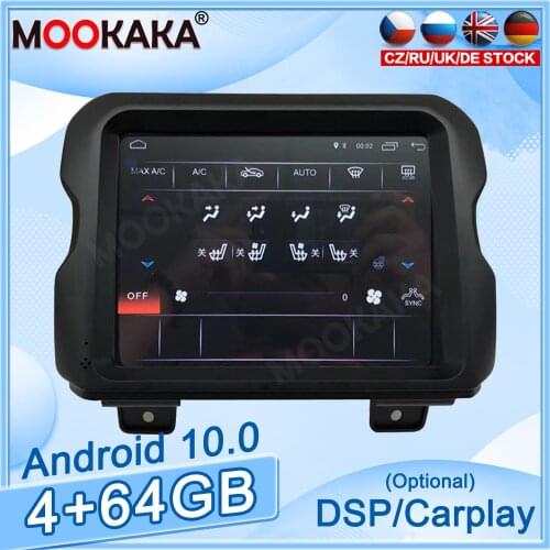 6+128GB Android 9 For Jeep Wrangler 2018-2020 Car Multimedia Player GPS Navigation Audio Stereo Screen Head Unit Auto Radio