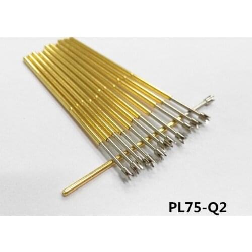 PCB Test Accessories PL75-Q2 (four Claw Plum Head) Spring Test Probe 1.0MM Test Thimble 100pieces