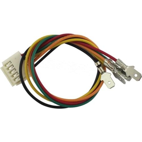 Arcade 5-pin to 4.8mm (.187") Microswitch Terminals Conversion Harness Wires Cable for Jamma MAME Bartop Cabinet Machines