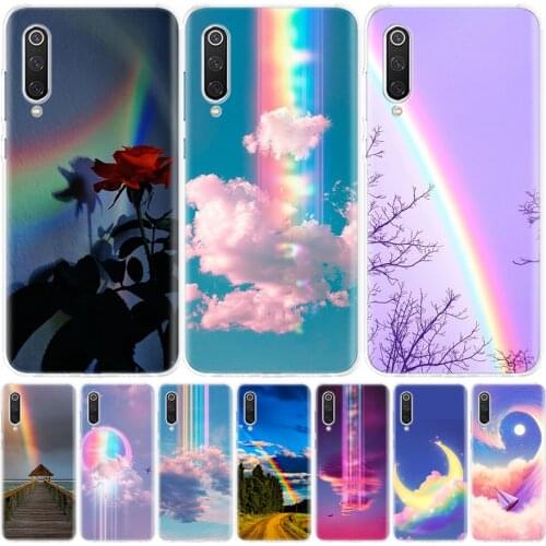 Rainbow Weather Phone Case for Xiaomi Note 10 Mi 11 9 8 CC9 5X 6X A1 A2 A3 9T 10T Lite Pro Poco F1 X3 NFC F3 Cover Coque