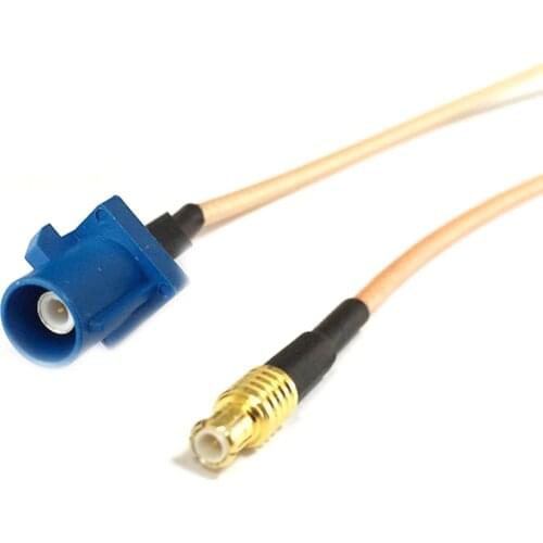 Fakra C male to MCX Male Straight Pigtail Cable Adapter RG316 15cm 6inch/30cm/50cm wholesale NEW for GPS Navi