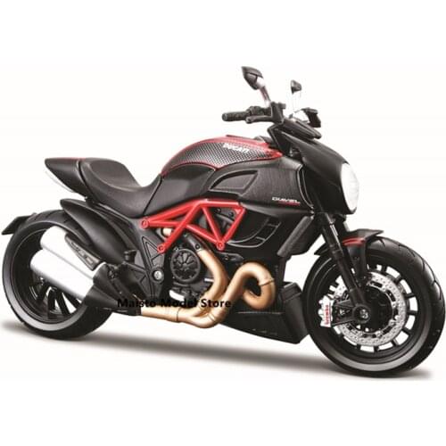 Maisto 1:12 scale Ducati Diavel Carbon motorcycle replicas with authentic details motorcycle Model collection gift toy