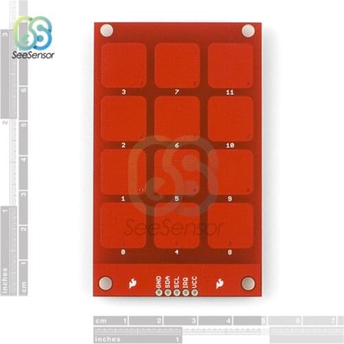 MPR121 Capacitive Touch Sensor Module Sensor Keys Keyboard Keys for Arduino
