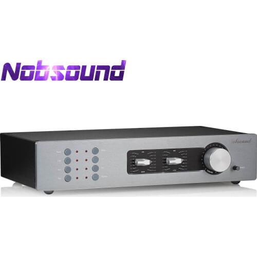 Nobsound HiFi 2.0 Channel Digital Preamp Home Desktop Stereo Audio Preamplifier with Tone Control