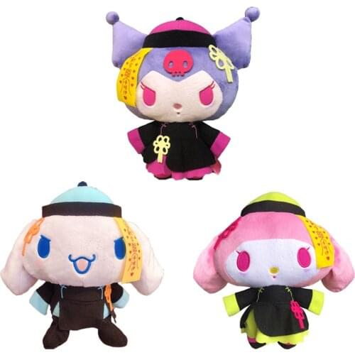 2021 New 3 Styles 30Cm Alternative Anime Figures Kawali Kuromi Plush My Melody Cinnamoroll Soft Stuffed Plush Girl Gift Kids Toy