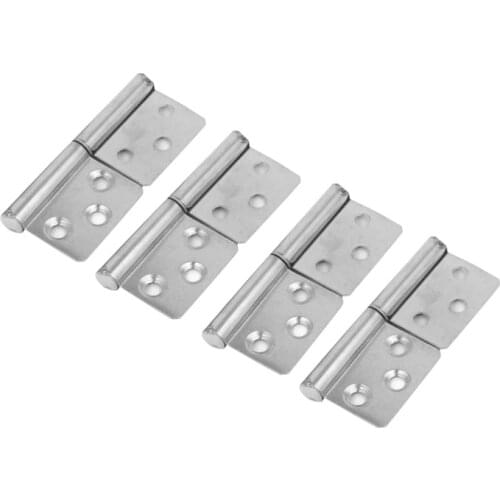 3" 304 Stainless Steel Lift Off Flag Detachable Door Hinge Pack of 4 (3" Length)