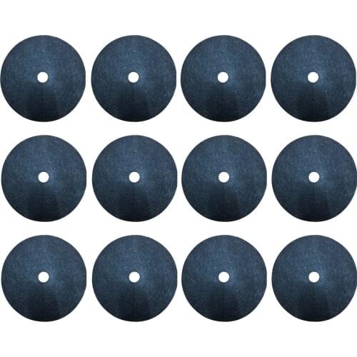 Covering Ring Tree Protection Weed Mats 15cm Diameter For Vegetable Garden 12pcs Made Of Nonwovens Material Color: Black Cloth