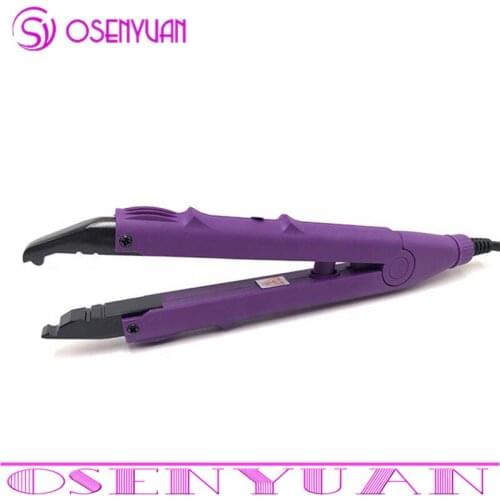Loof Professional Variable Adjustable Hair Connector Machine High Temperature Control Heat Iron Mini Smart Hair Extension Tools