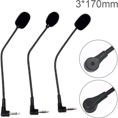 Mini 3.5mm Microphone Mic 90 Angle Bending Folding Metal Hose Microphone Capacitor for Mobile Phone Notebook Loudspeaker Live