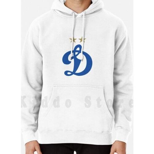 Dynamo Moscow Логотип Hoodie Long Sleeve Dynamo Moscow Groznyфутбольный Футбол Российская Футбольная Премьер