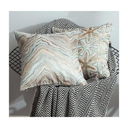 2019 Cushions Cover Velour Household Pillowcase decorative pillowsham Nordic Style Deer Geometric Cushions Cover